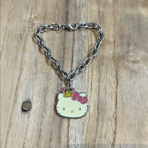 Hello Kitty Sanrio charm bracelet